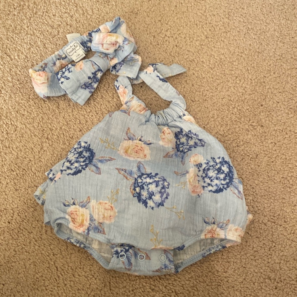 Mud pie baby outfit